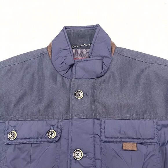 Untuckit Women’s Rodier Navy Lightweight Nylon Jacket Size Small NEW - Picture 4 of 5